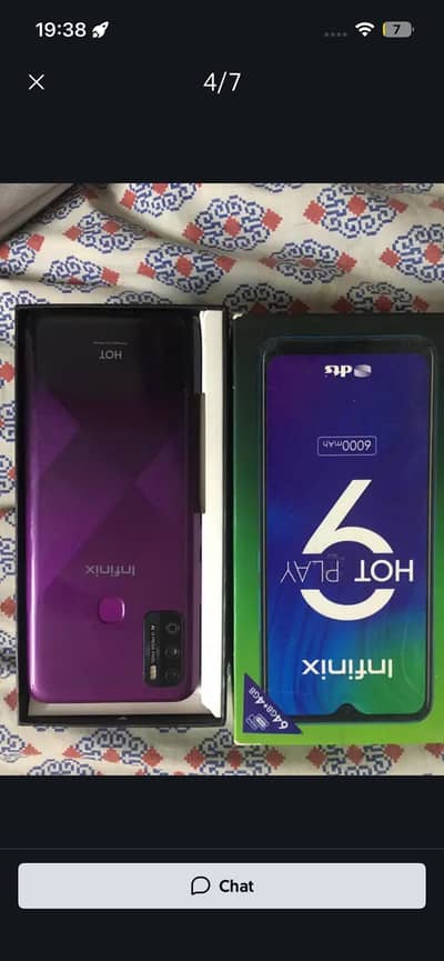 Infinix hot 9 play 4/64