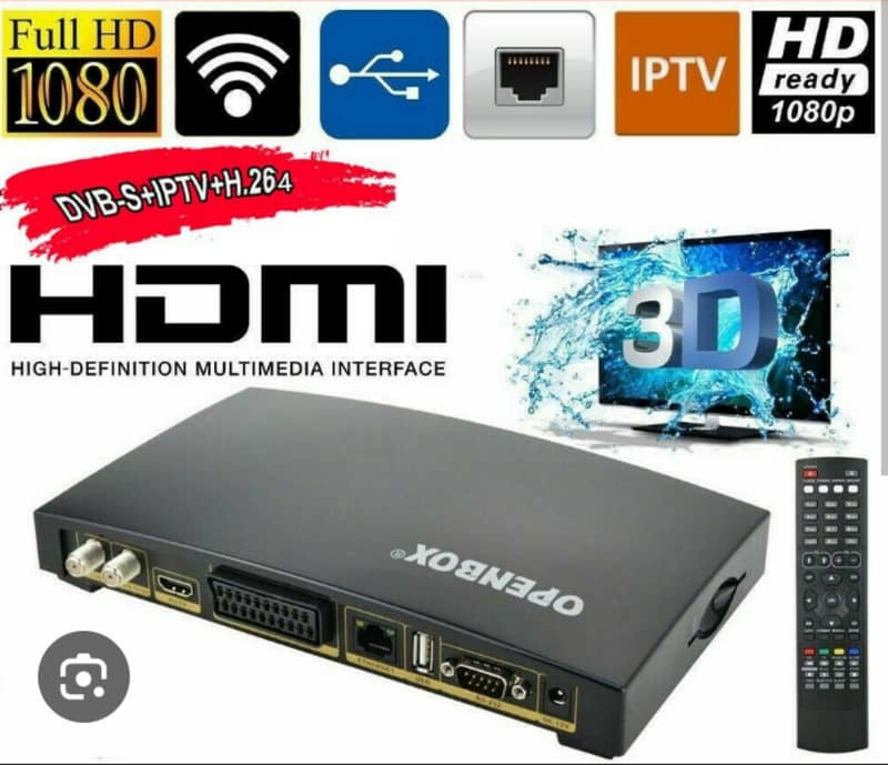 Dish Receiver Open Box 0