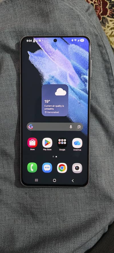 s21 plus phantom silver color good condition