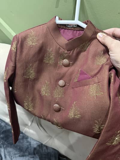 Boys sherwani almost new