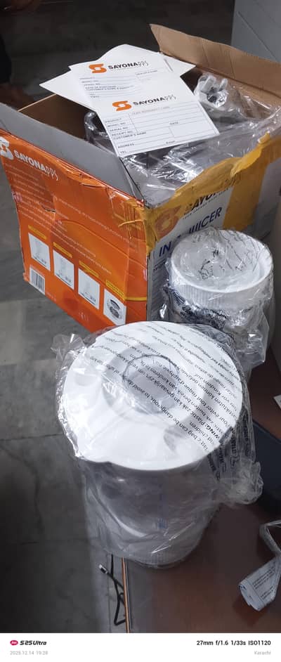 juice new only onbox not in plug in ۔  03323000388