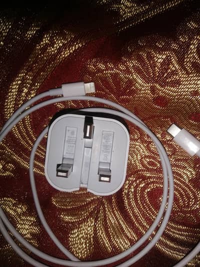 I phone 20w original charger with cable