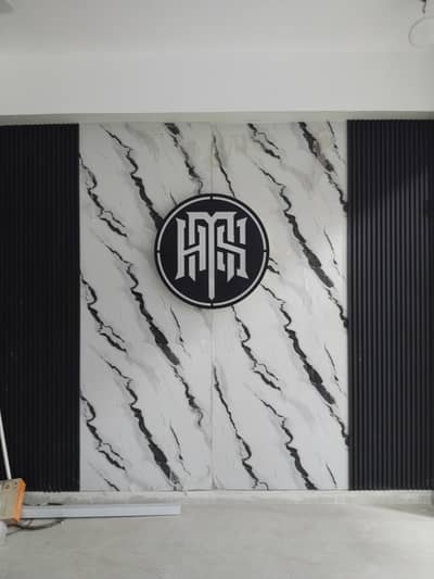 upvc sheet//wpvc fluted panel / Media wall