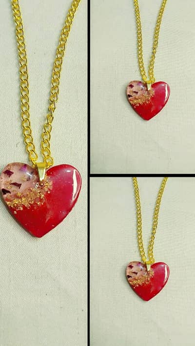 resin art nacklace #odernow online