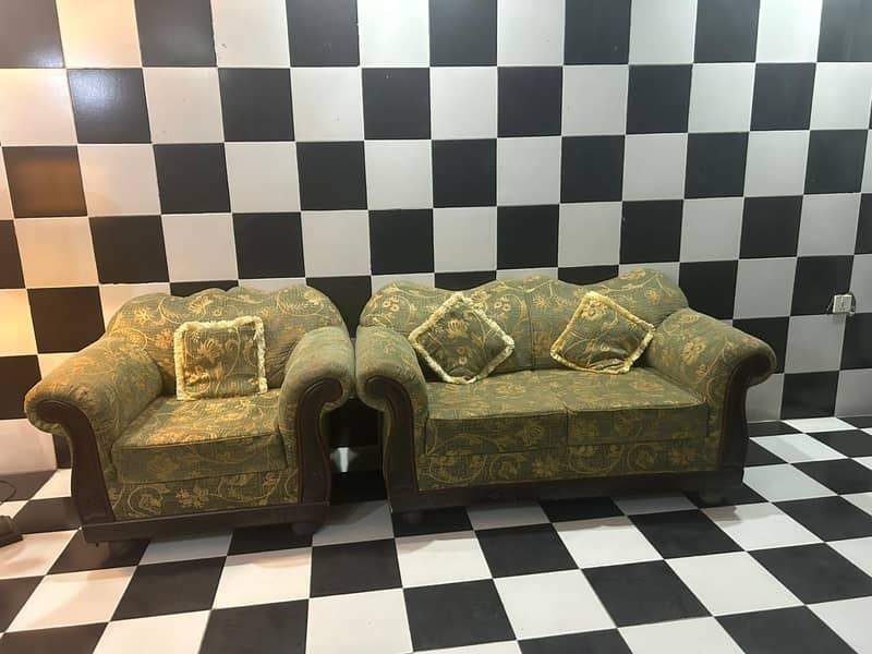 9 Seater Sofa set Solid Wood Structure 1