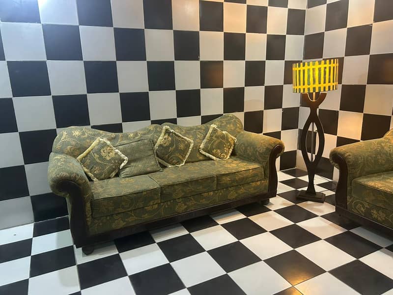 9 Seater Sofa set Solid Wood Structure 5