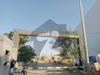 Pir Ahmed Zaman Town Block 1 West Open Leased