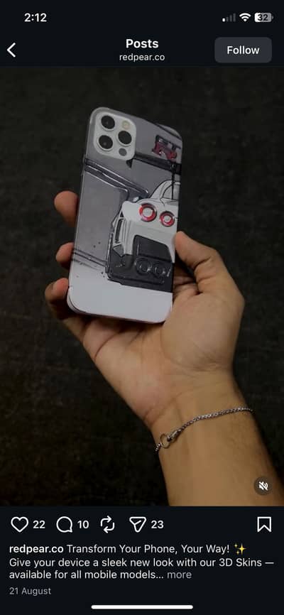 GTR skin for iphone xs