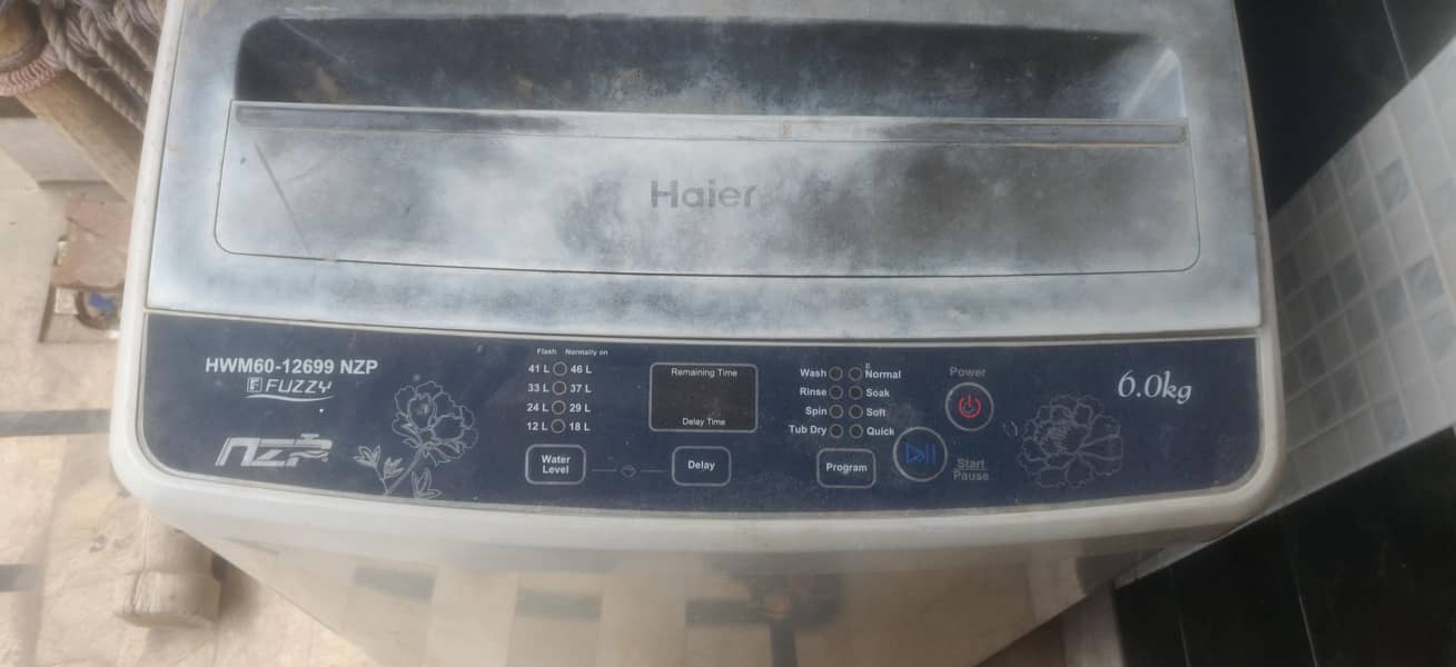 haier automatic machine 0