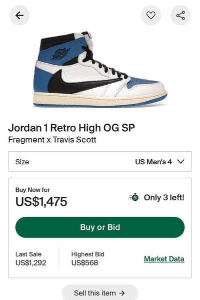 Aj1 retro high OG SP