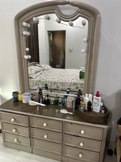 Wooden full bedset available