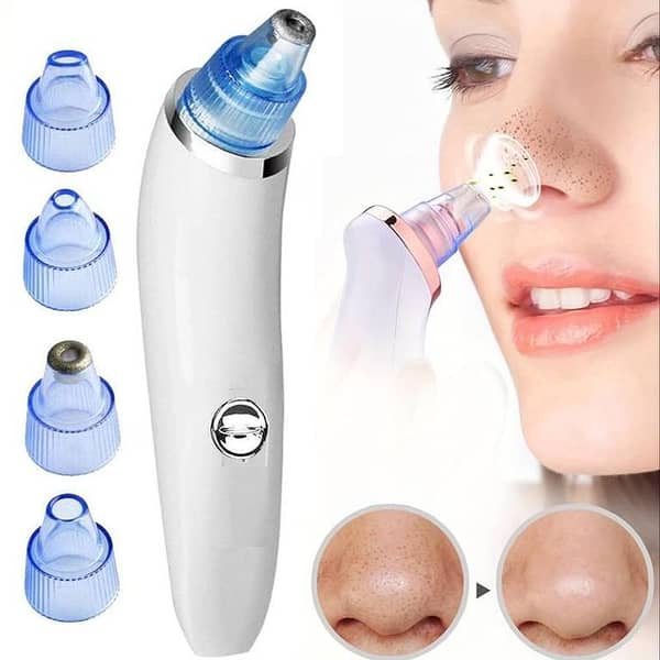 Derma Suction Blackhead Remover Vacuum Tool for Men and Women – Acne and Pore Cleaner Kit