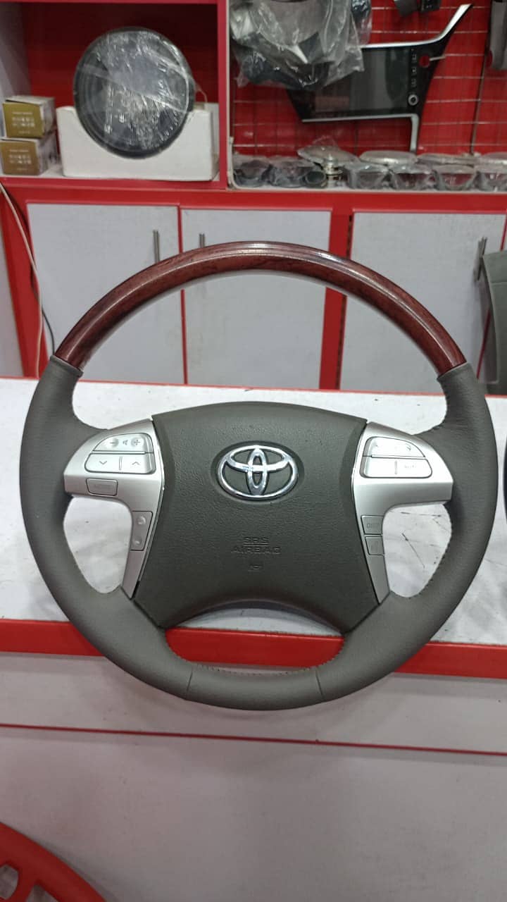 Android panel, Multimedia steering wheel installation, Speakers 3