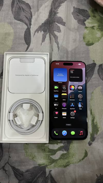 Apple Iphone 15 pro Max PTA approved Complete Box 14/15/16/17 pro max