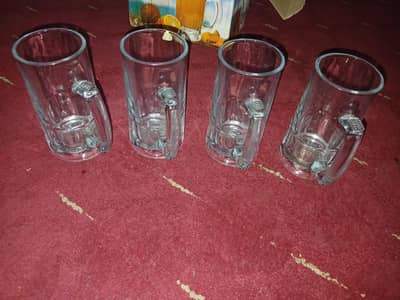 Juice and water Drinking glass