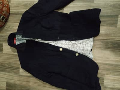 School Coat blue color