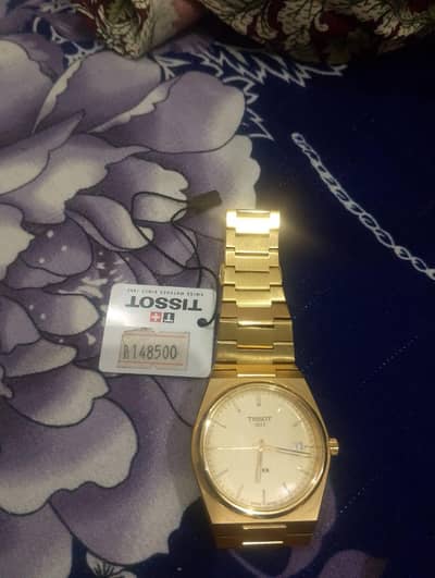 Tissot available for sale Just one time use in 10/10 condition