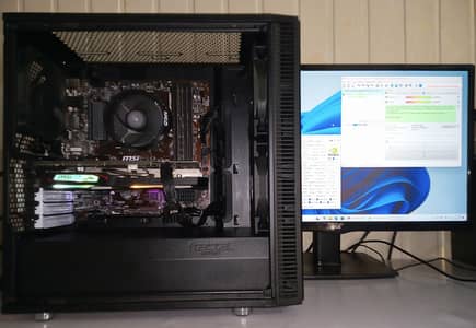 AMD Ryzen 5 3600 Gaming PC with Msi GTX 1660 Super GamingX Premium var