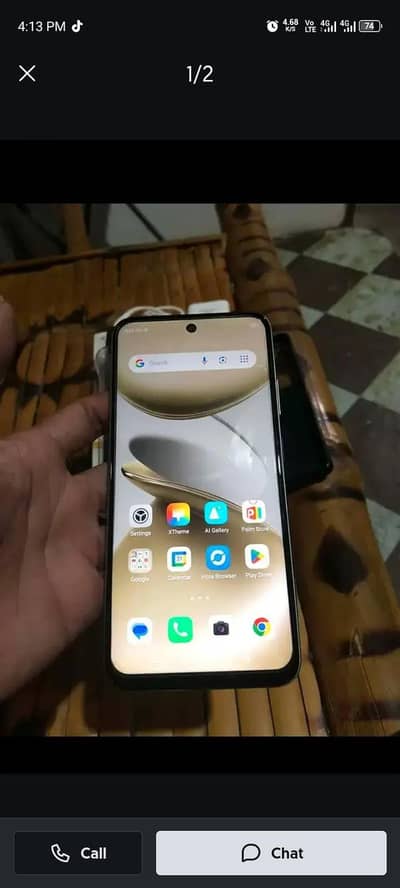Infinix smart9hd 4/64  no box only with original charger and  nic copy