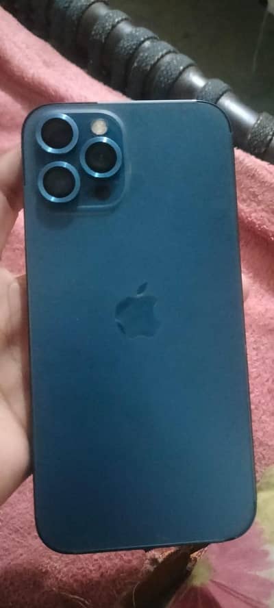 I phone 12 pro max  256 non 3 month sim working   03434289084