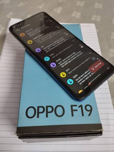 Oppo F19 pta approved Box