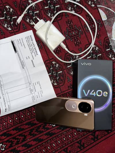 vivo v40e 100 battery health bill box available