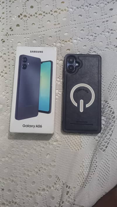 Samsung a06 mobile 4 month use 8 128 GB hai  03251465644
