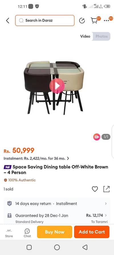 i wanna salemy brand new dinning table
