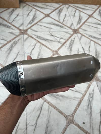 GENUINE EXHAUST AND SCILIENCER FOR HEAVY BIKES