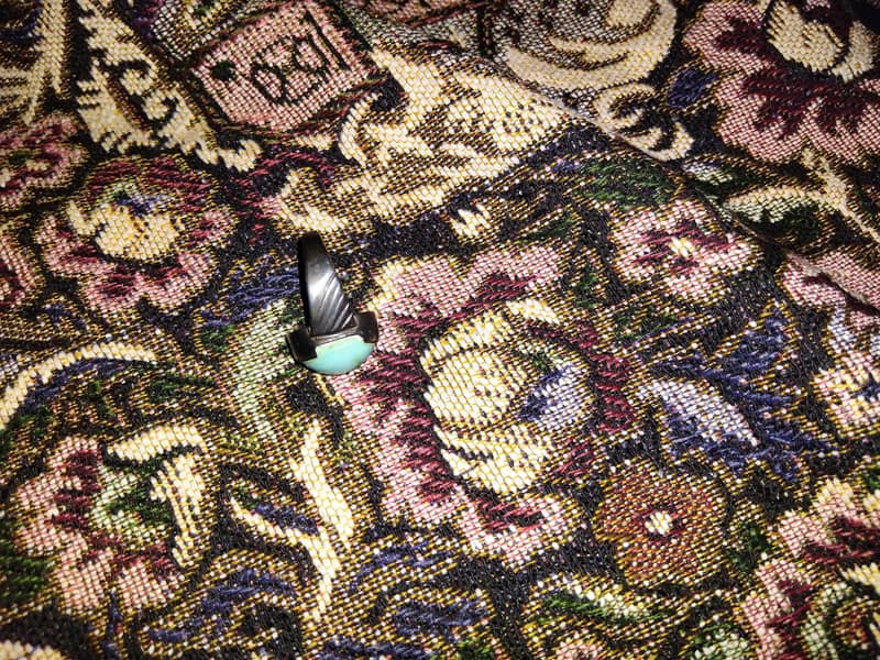 Feroza in Silver ring 2