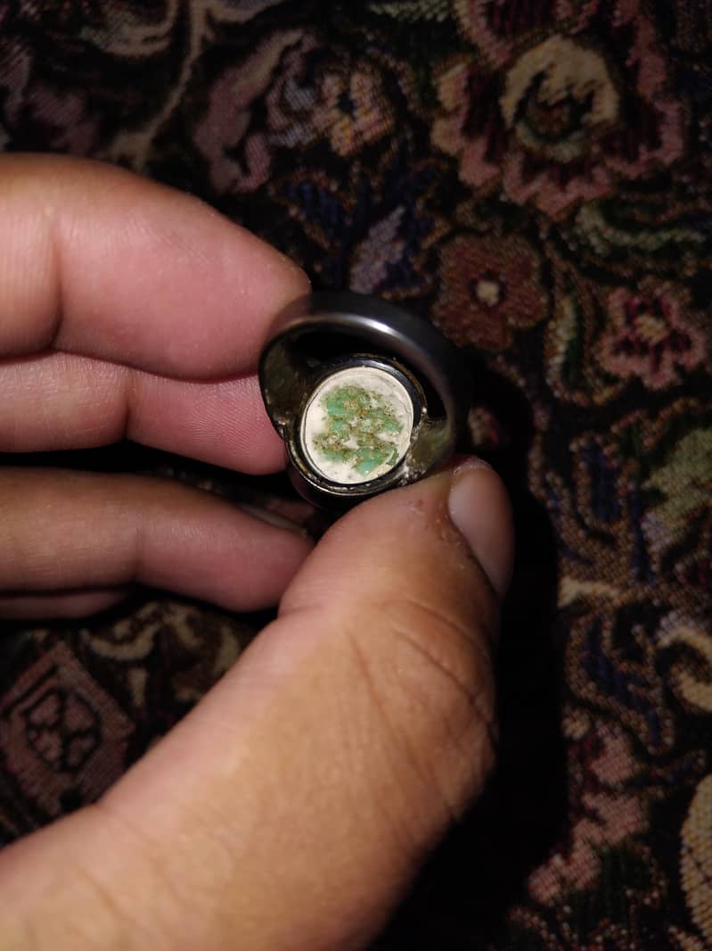 Feroza in Silver ring 4