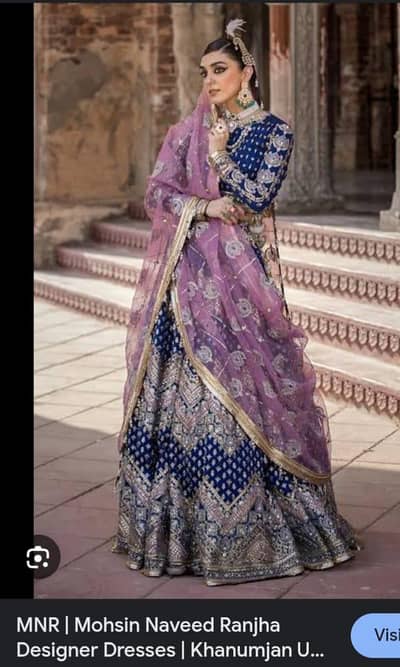Mohsin Naveed Ranjha lehnga choli for sale