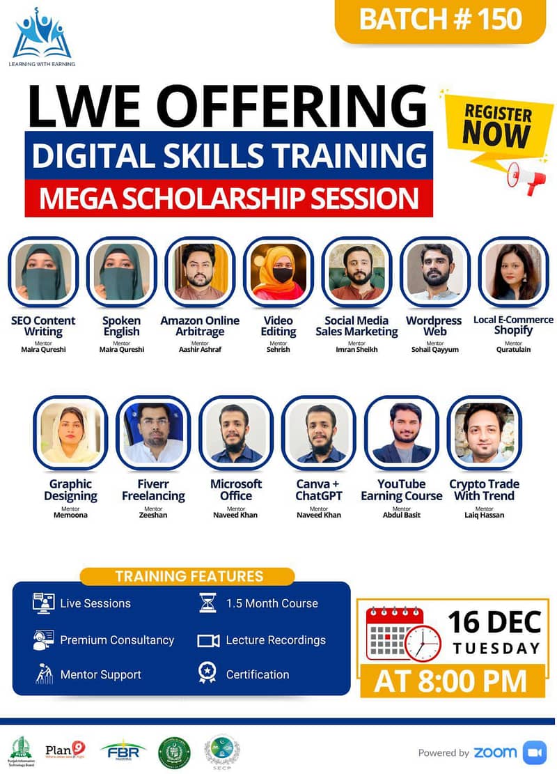 Learning with Earning course 0