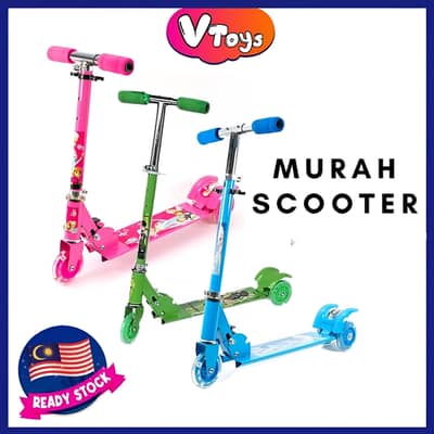 Best Scooter Dual Front wheel, Light & Music Order Call: 03024531021