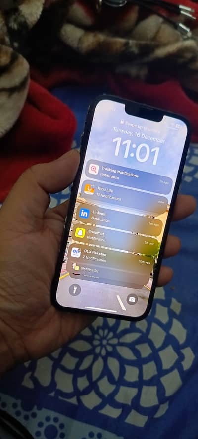 BLACK IPHONE 13 IMPORTED FROM SAUDI - DUAL SIM PTA APPROVED