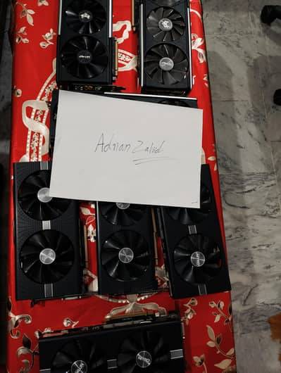 graphic cards rx 5700xt 8gb and rx 580 8gb