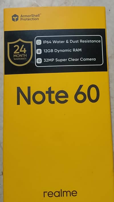 realme note 60 pta approved