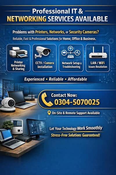 Professional IT & Networking Services