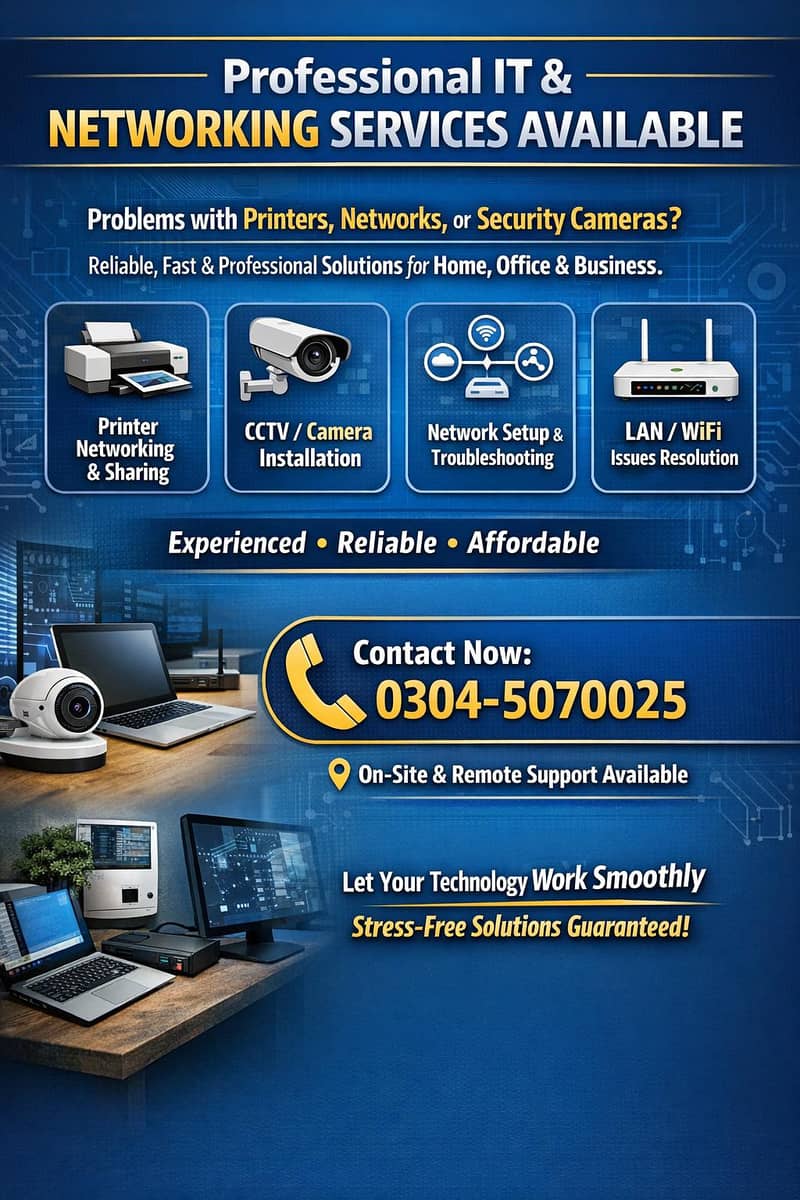 Professional IT & Networking Services 0