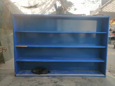 shelve blue color