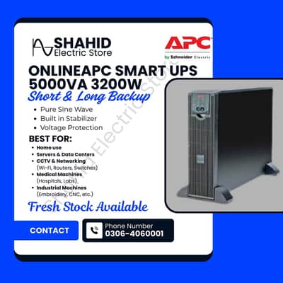 Online APC UPS SURT5000XLI 230V