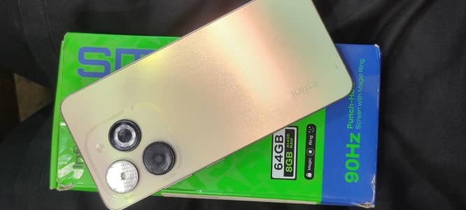 Infinix Smart 8 4GB 64GB official PTA with Box charger