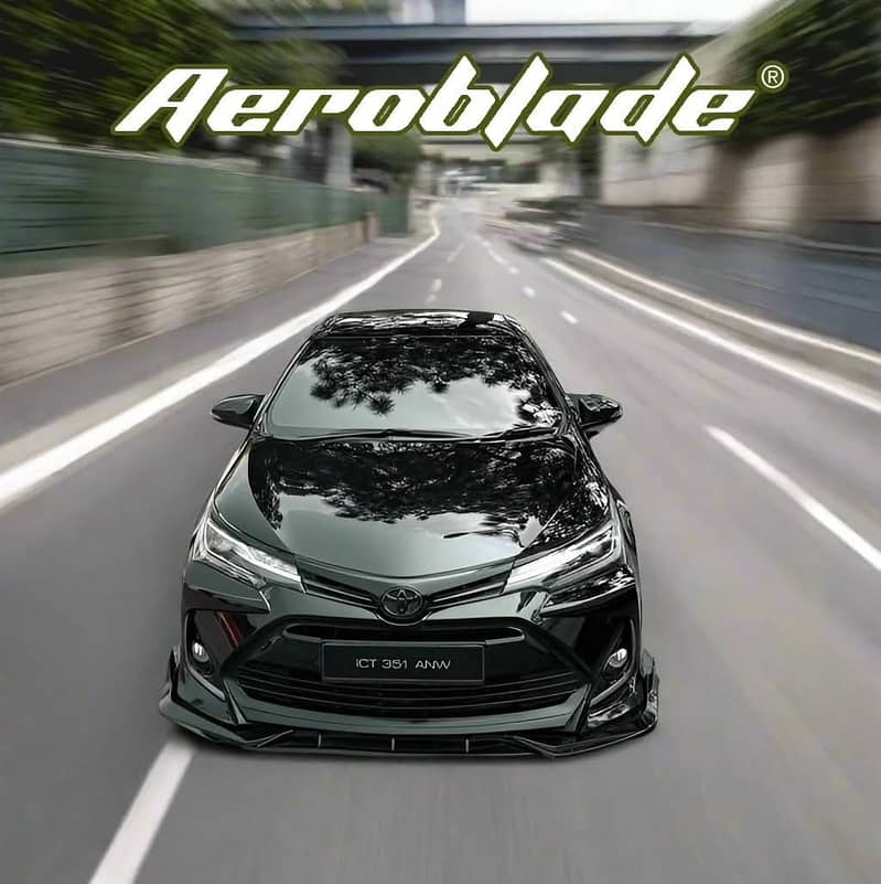 Car splitters universal cannards 1