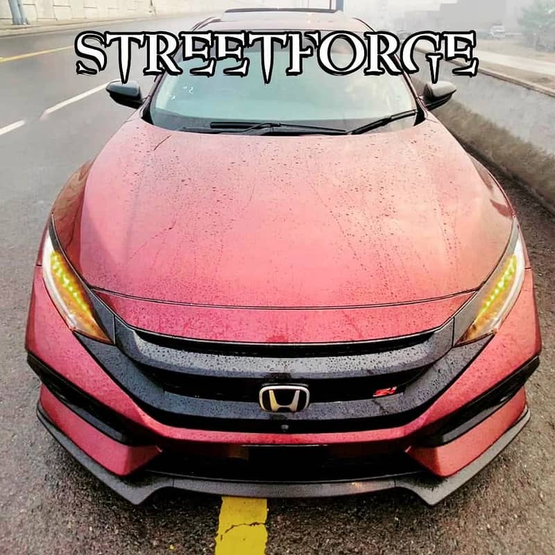 Car splitters universal cannards 5