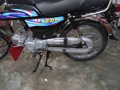 Honda CD 70 blue color good condition