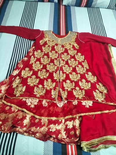 shirt with sharara and dopta