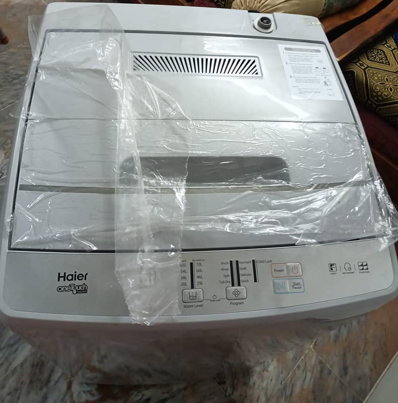 Haier One Touch Solution Fully automatic Washing Machine 1