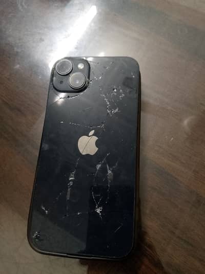 Iphone 14 plus 81% battery health, back broken Non pta