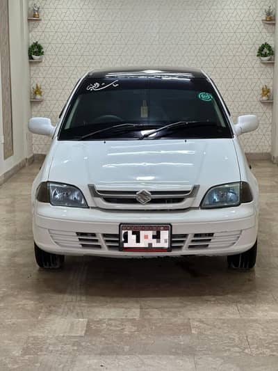 Suzuki cultus 2016 white color well maintained for sale