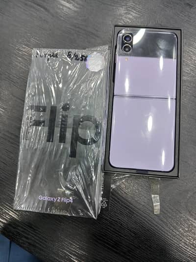 Samsung Galaxy Z Flip 4 Official PTA Approved Complete Box